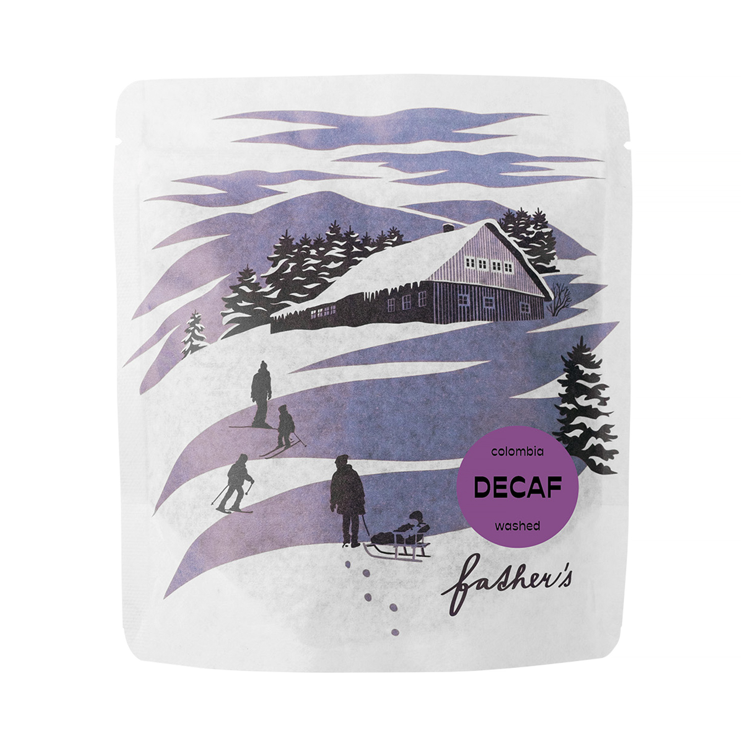 Father's Coffee - kawa ziarnista bezkofeinowa Kolumbia Atunkaa Washed Sugar Cane Decaf Filter 250 g