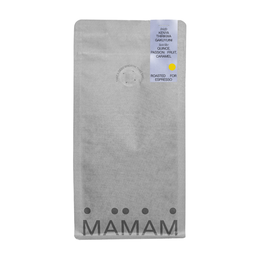 MAMAM - Kenya Thirikwa Gakuyuini Washed Espresso 250g