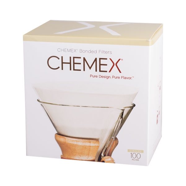 Chemex round paper filters 6, 8, 10 cups