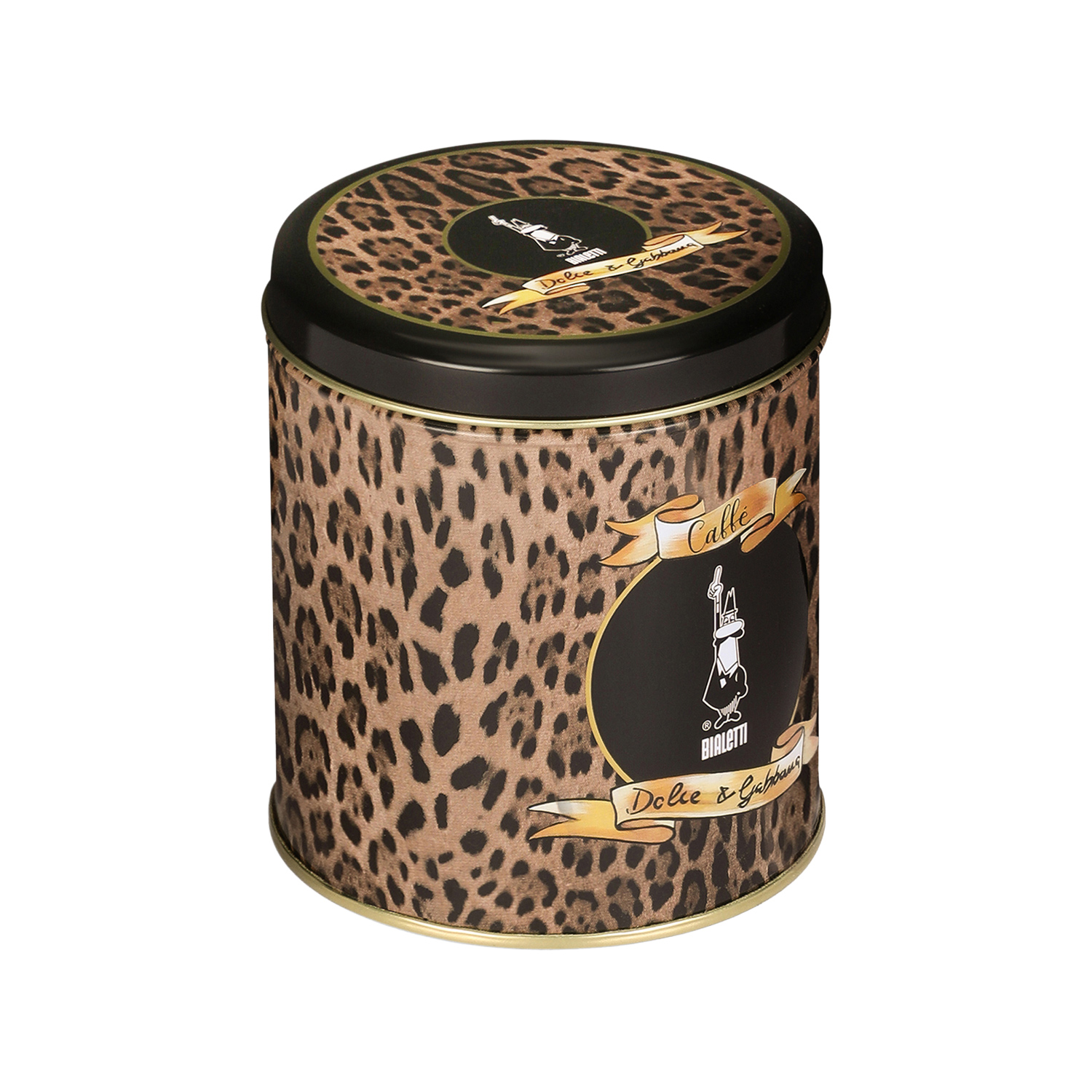 Bialetti Dolce & Gabbana - kawa mielona w puszce Perfetto Moka Audace Leopardo 200 g