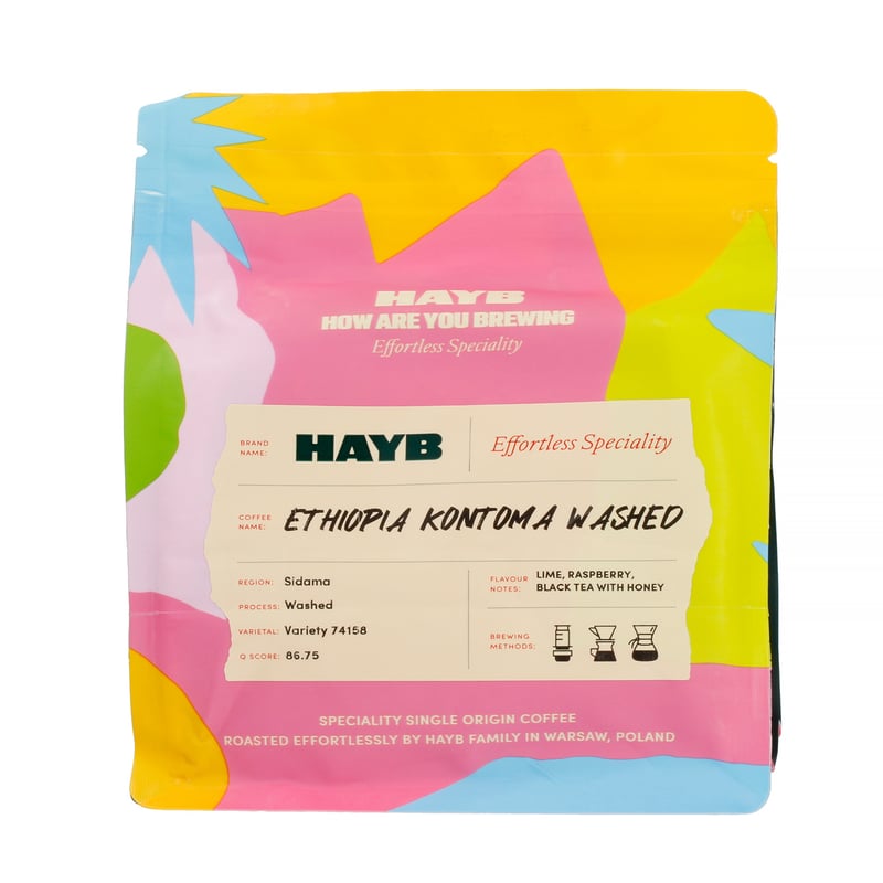 HAYB - Etiopia Kontoma Washed Filter 250g