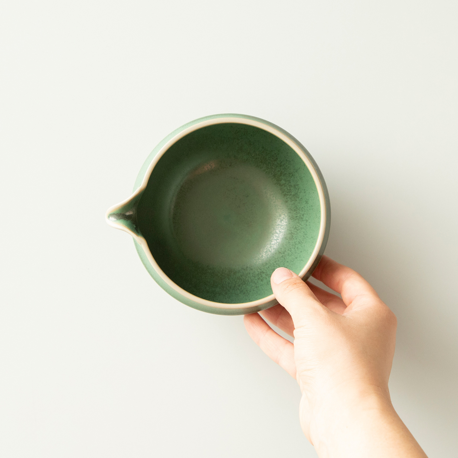 ORIGAMI - Katakuchi Matcha Bowl 540ml - Green