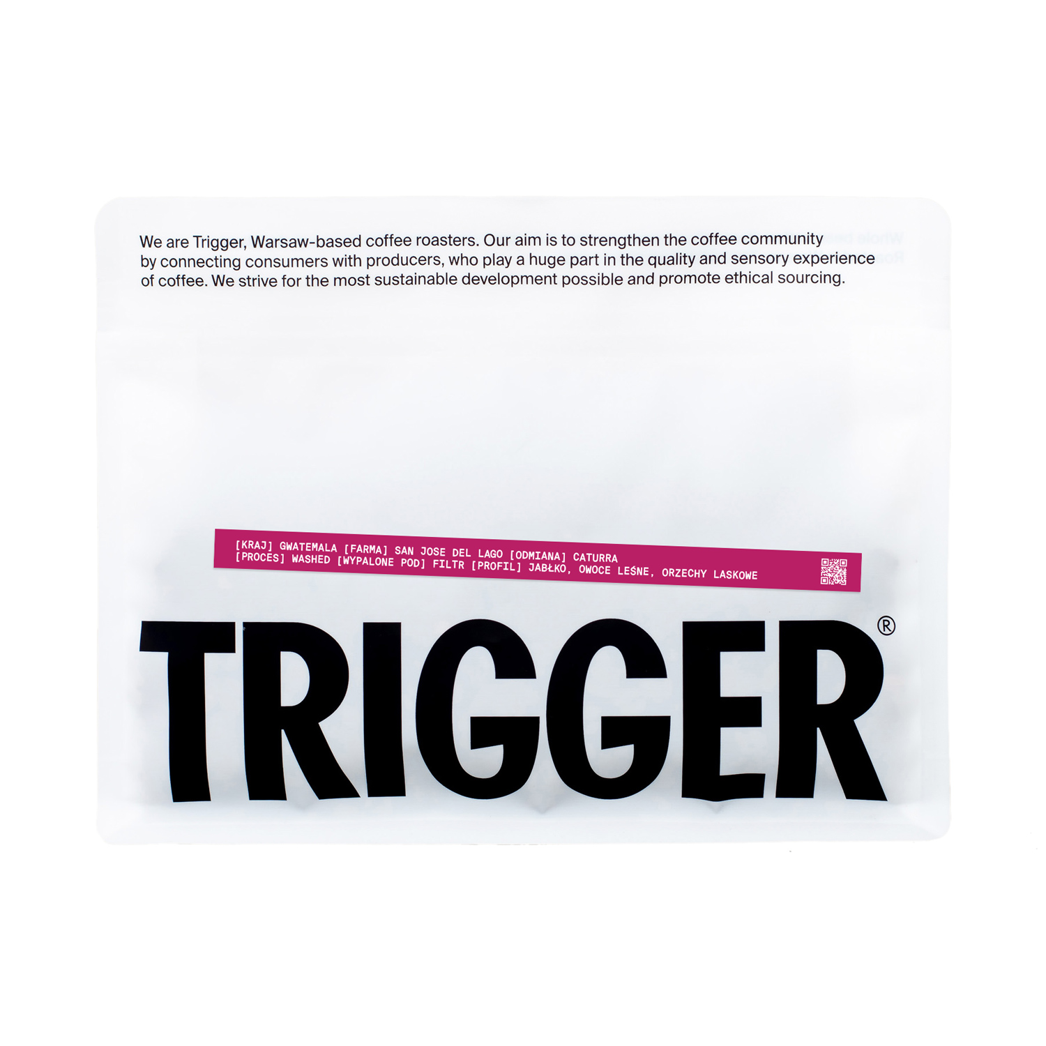 Trigger - Guatemala San Jose del Lago Washed Filter 250 g
