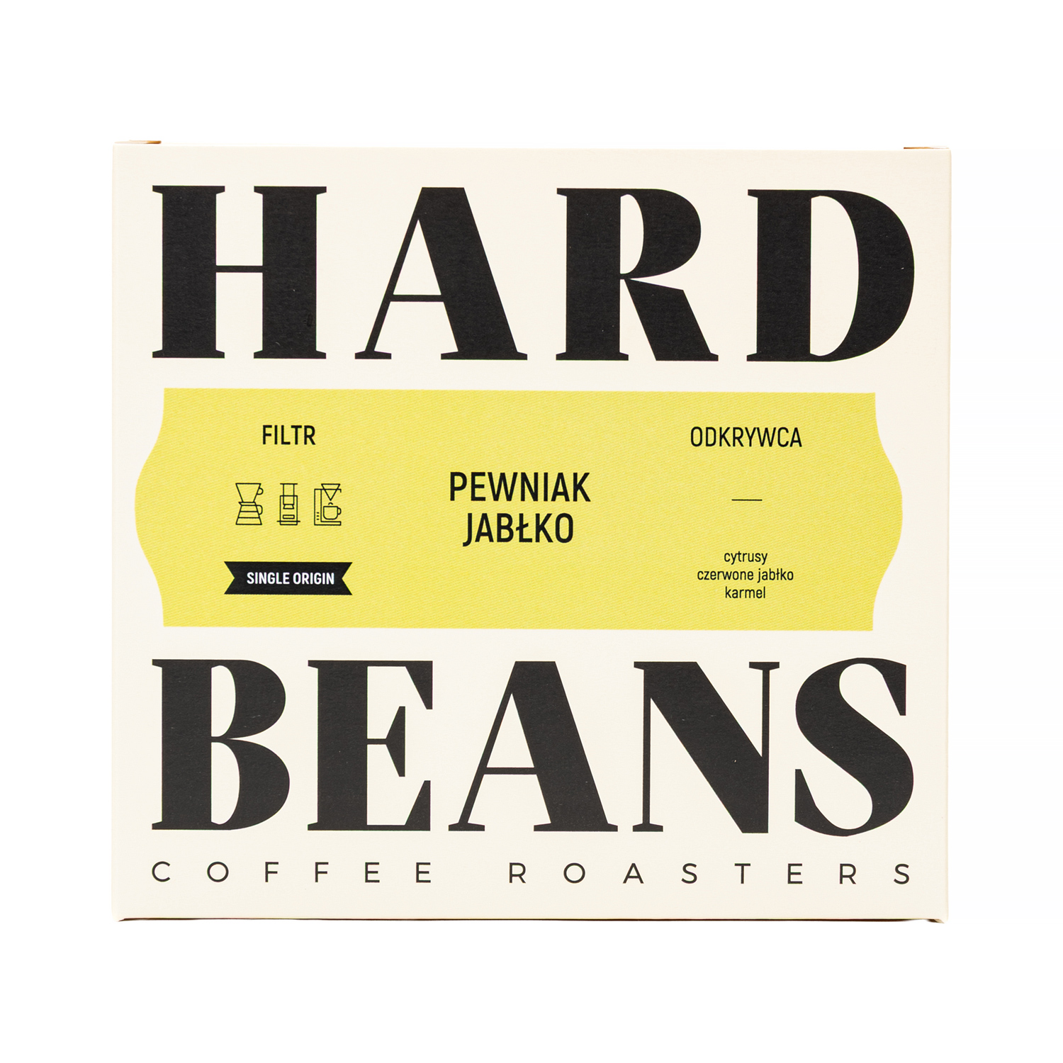 Hard Beans – Pewniak Apple Washed Filter – Coffee Beans 250 g