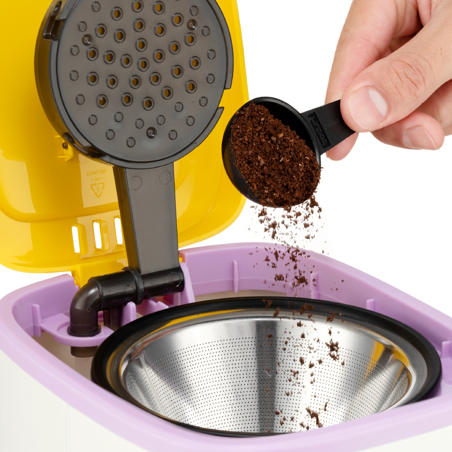 Bodum - Ekspres przelewowy Bistro Biały 1500 ml