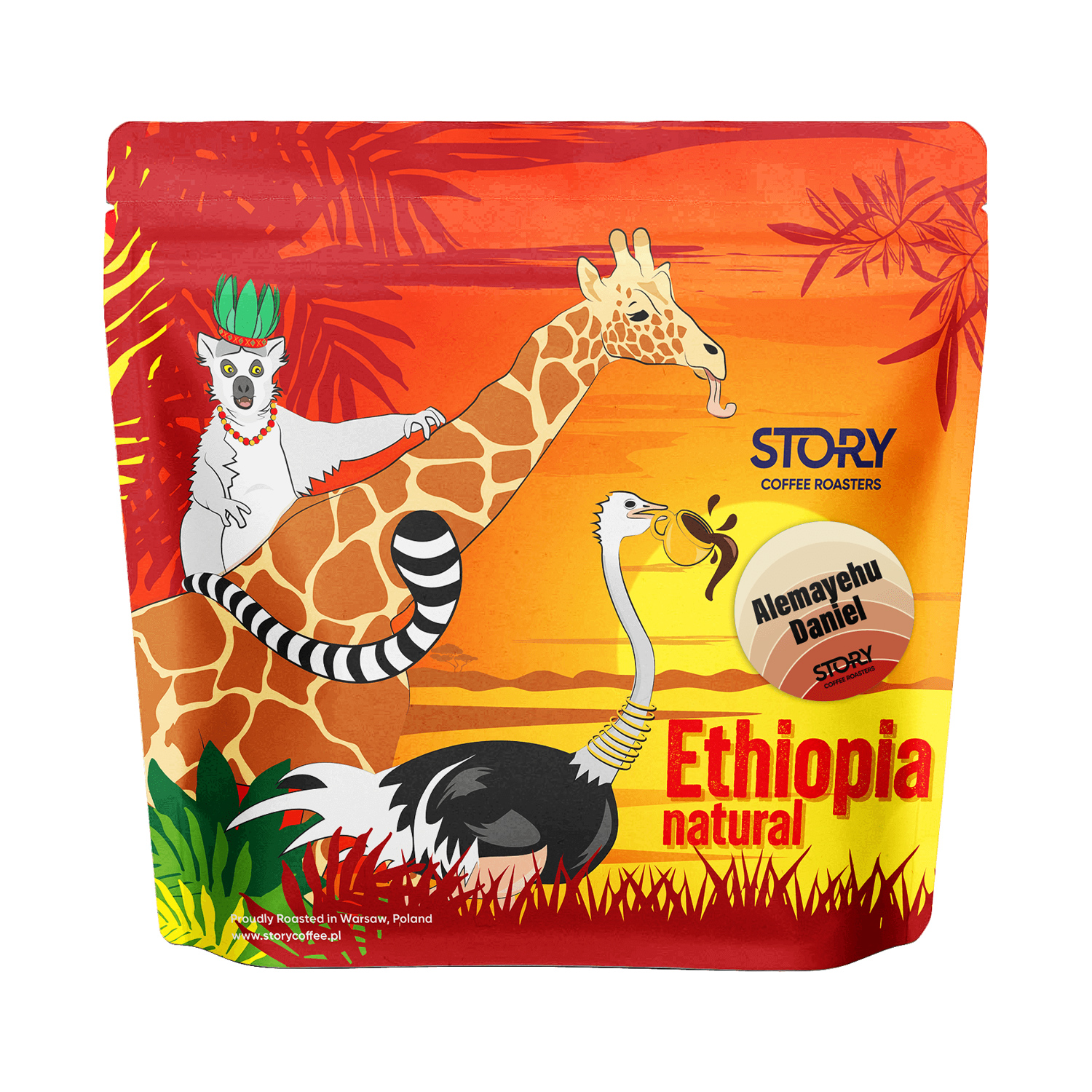 Story Coffee Roasters - kawa ziarnista Etiopia Yirgacheffe Alemayehu Daniel Filter 250 g