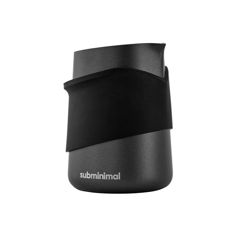 Subminimal - FlowTip Handleless Milk Jug Black 450ml