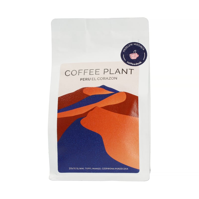 PRZELEW MIESIĄCA: COFFEE PLANT - Peru El Corazon Washed Filter 250g