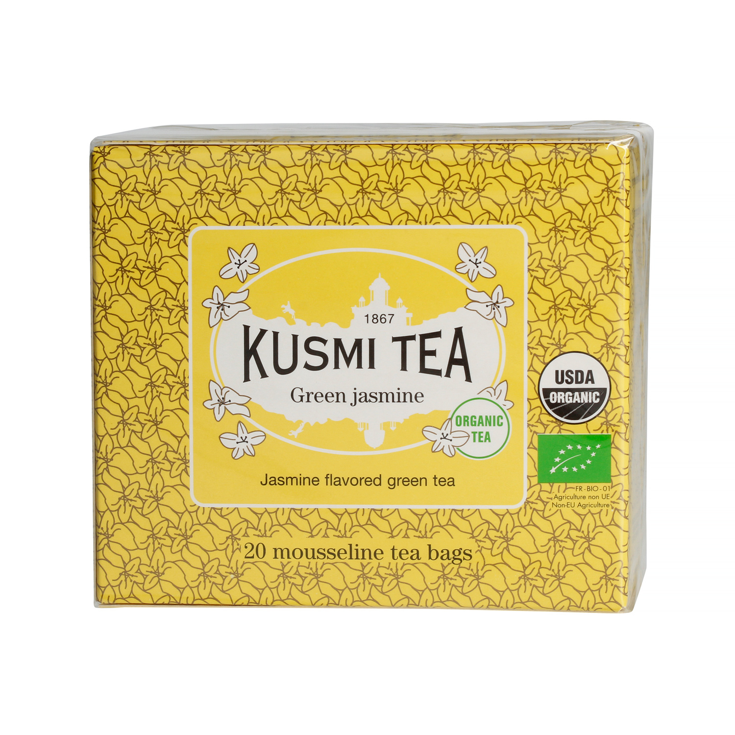 Kusmi Tea - Green Jasmine Bio - 20 Tea Bags