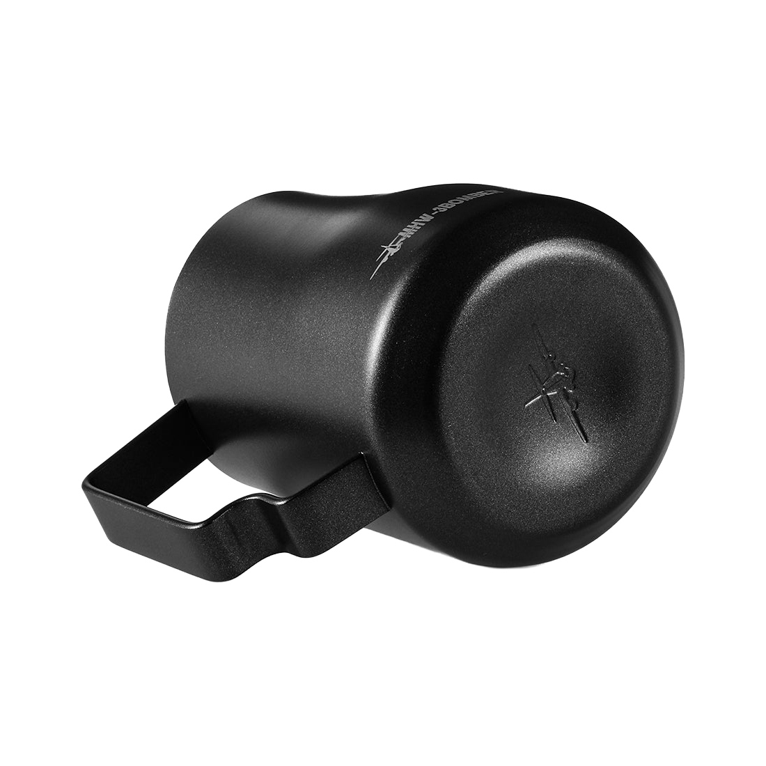 MHW-3BOMBER - Milk frothing pitcher Turbo stainless steel matte black 450 ml