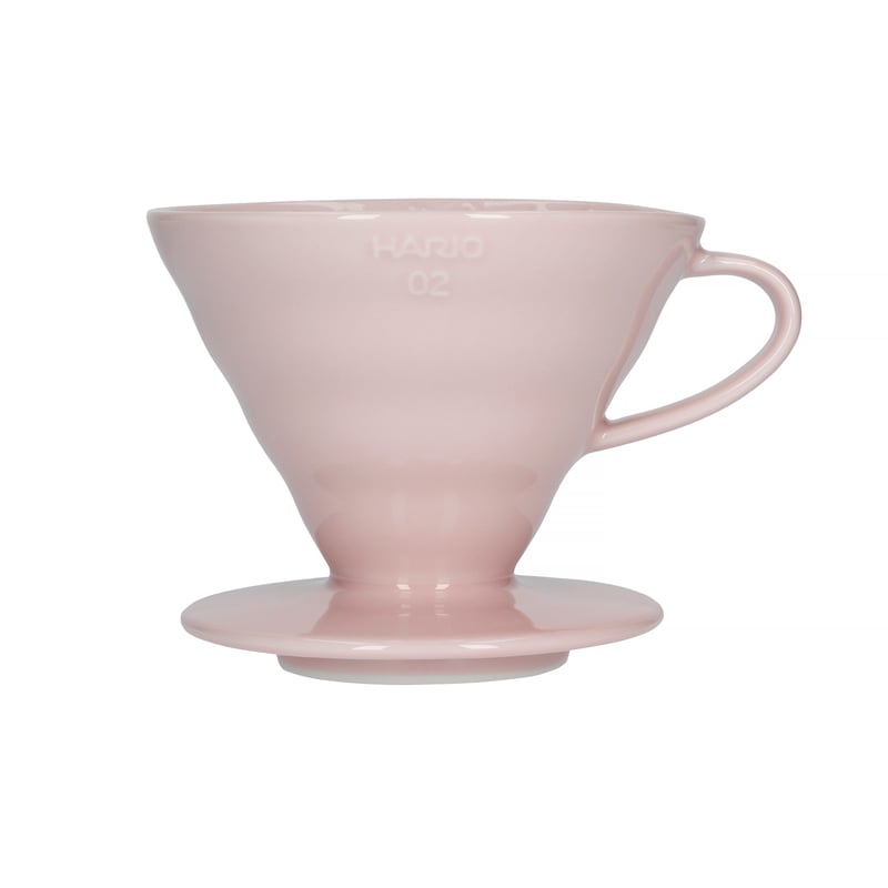 Hario V60-02 Ceramic Coffee Dripper Pink