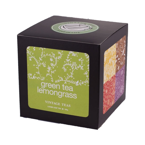 Vintage Teas Green Tea Lemongrass - 100g tin