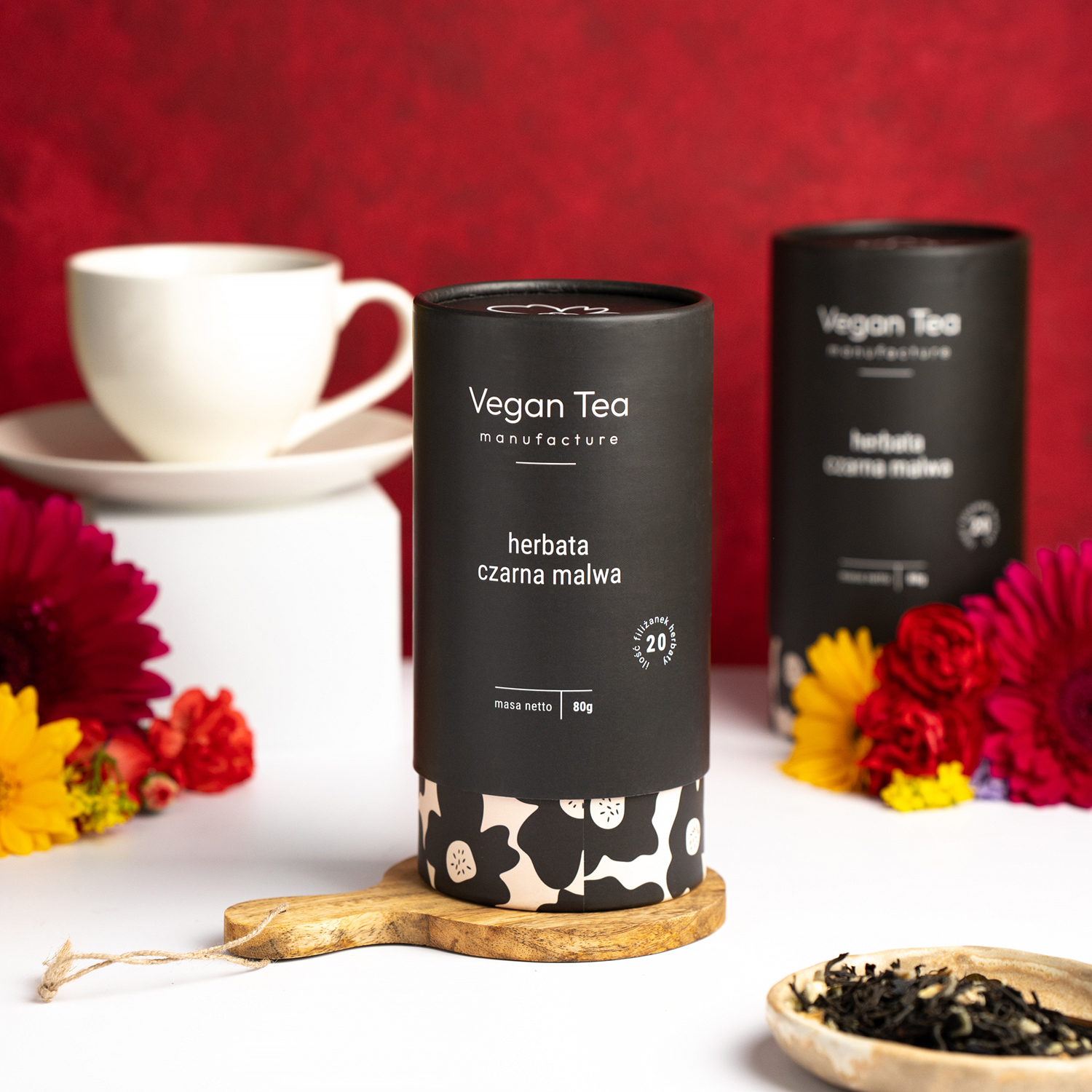 Vegan Tea - Black Mallow - Loose Tea 80 g