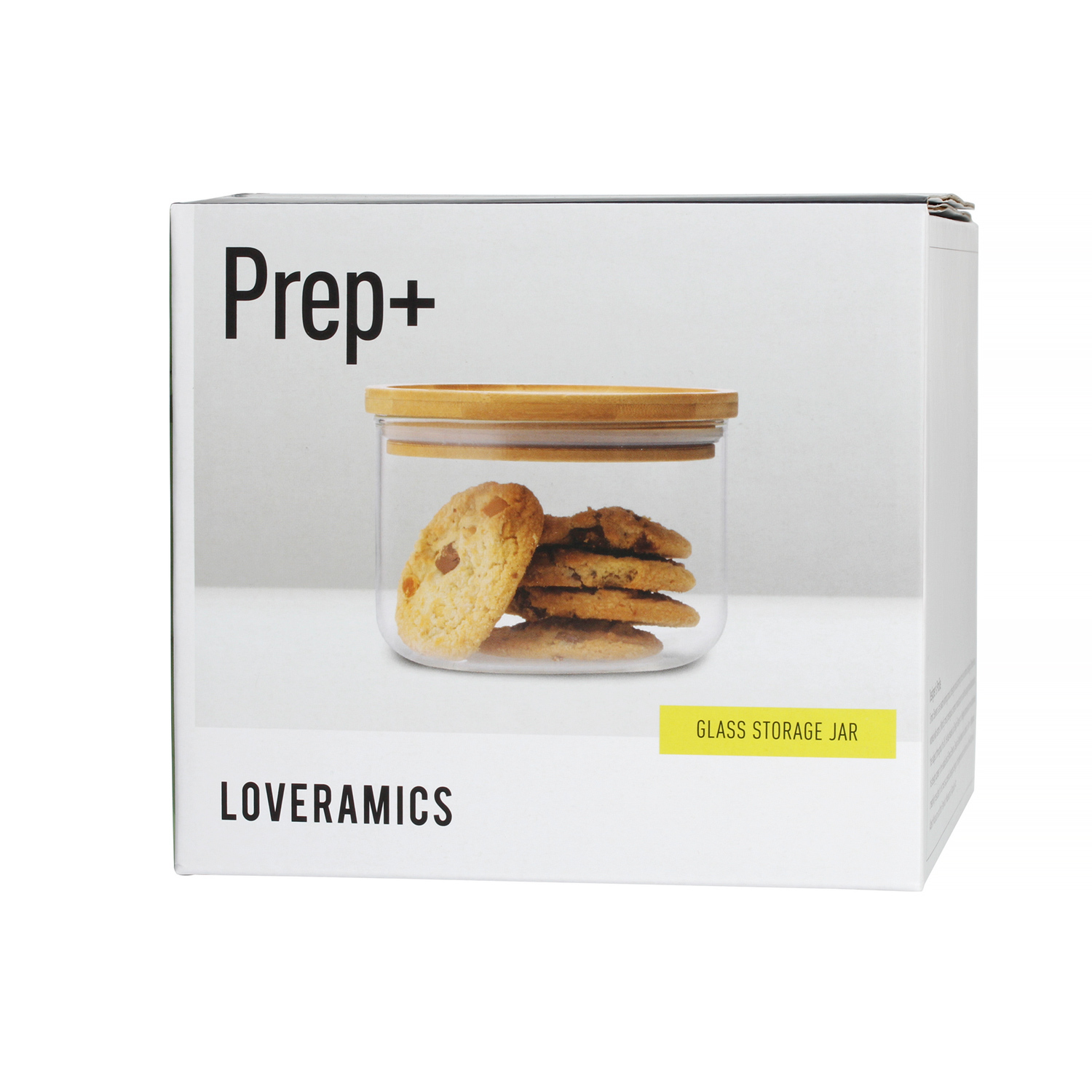 Loveramics - Prep+ Glass Storage Jar 750ml - Clear