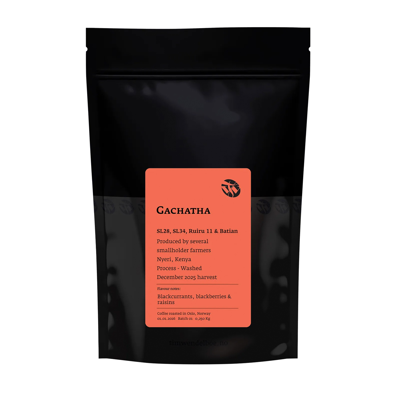 Tim Wendelboe - kawa ziarnista Kenia Gachatha Washed Filter 250g