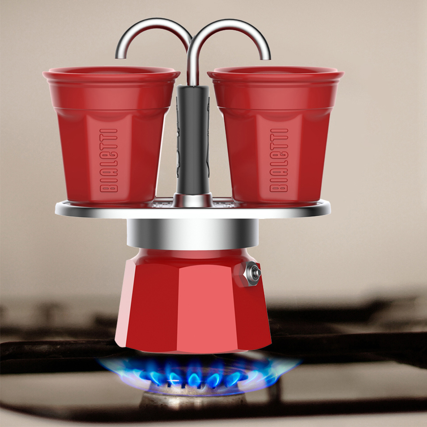 Bialetti set mini express with 2 espresso cups new arrivals