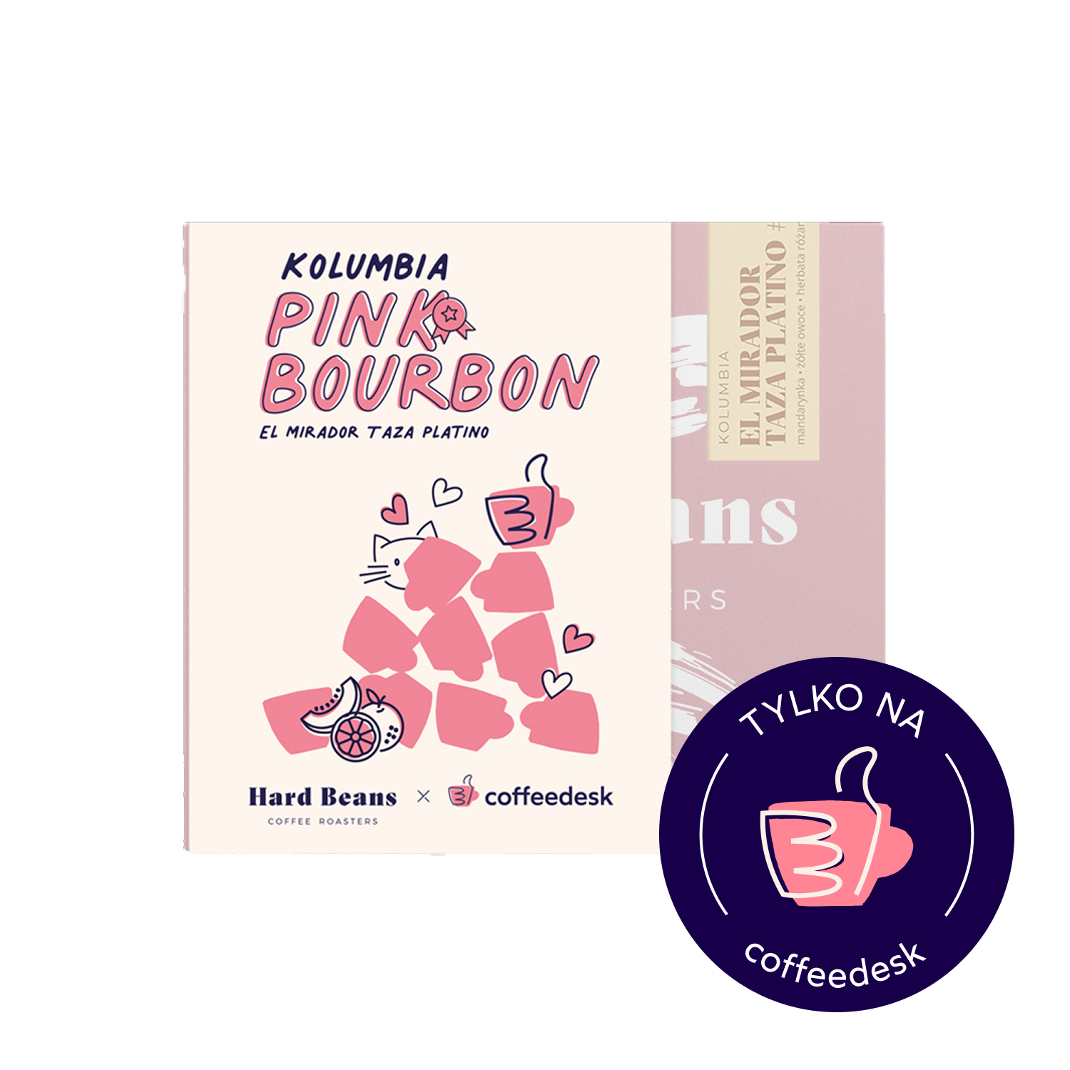Hard Beans x Coffeedesk - Colombia El Mirador Taza Platino #1 Filter 250g