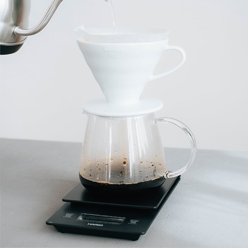 Hario - V60 Barista - Serwer szklany 360ml