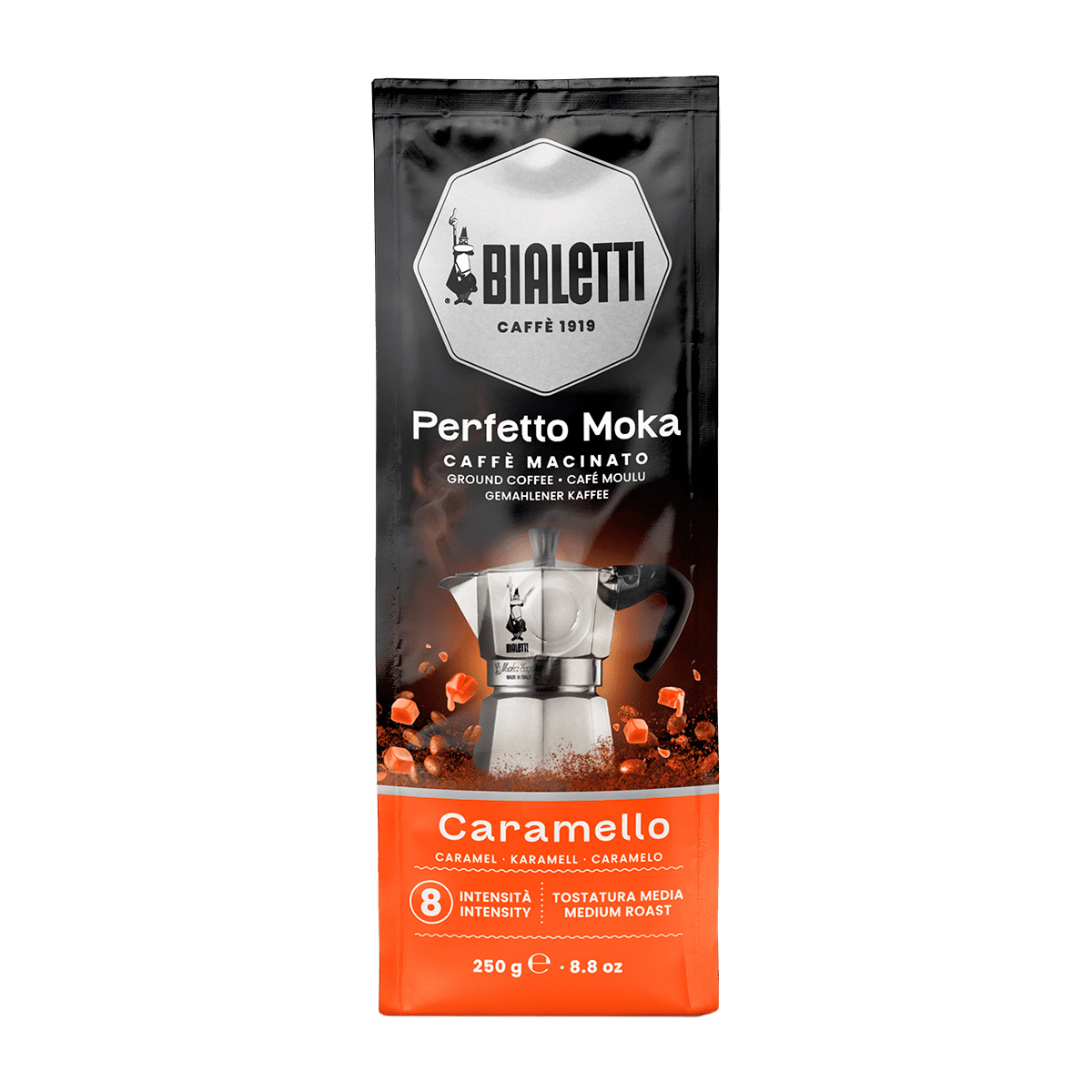 Bialetti - Perfetto Moka Carmello Espresso 250g