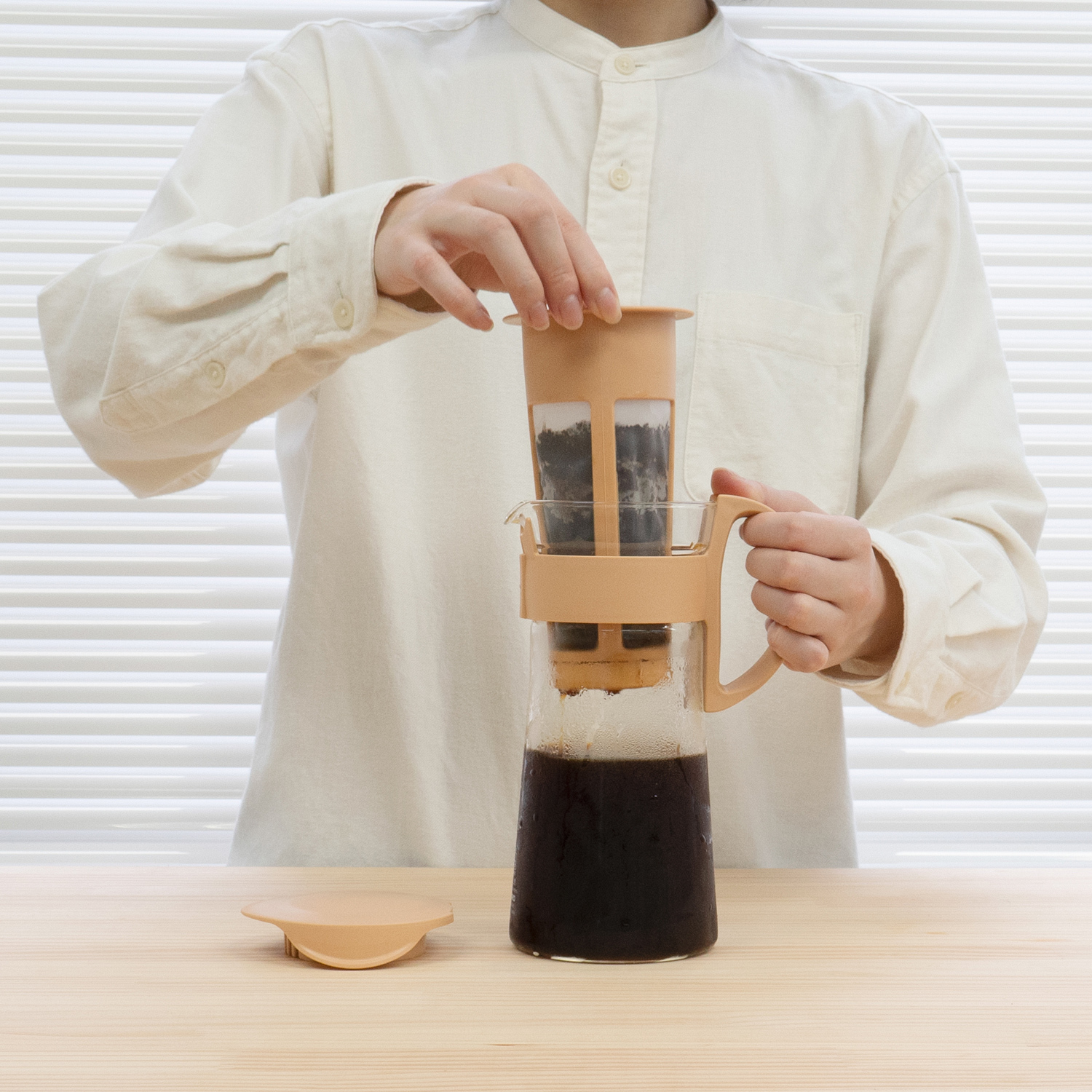 Hario - Mizudashi Coffee Pot Mini - Mocha