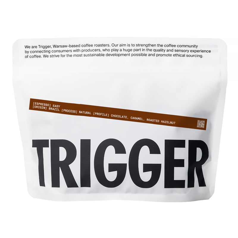 Trigger - Easy Brazylia Chapadao de Ferro Natural Espresso 250g (outlet)