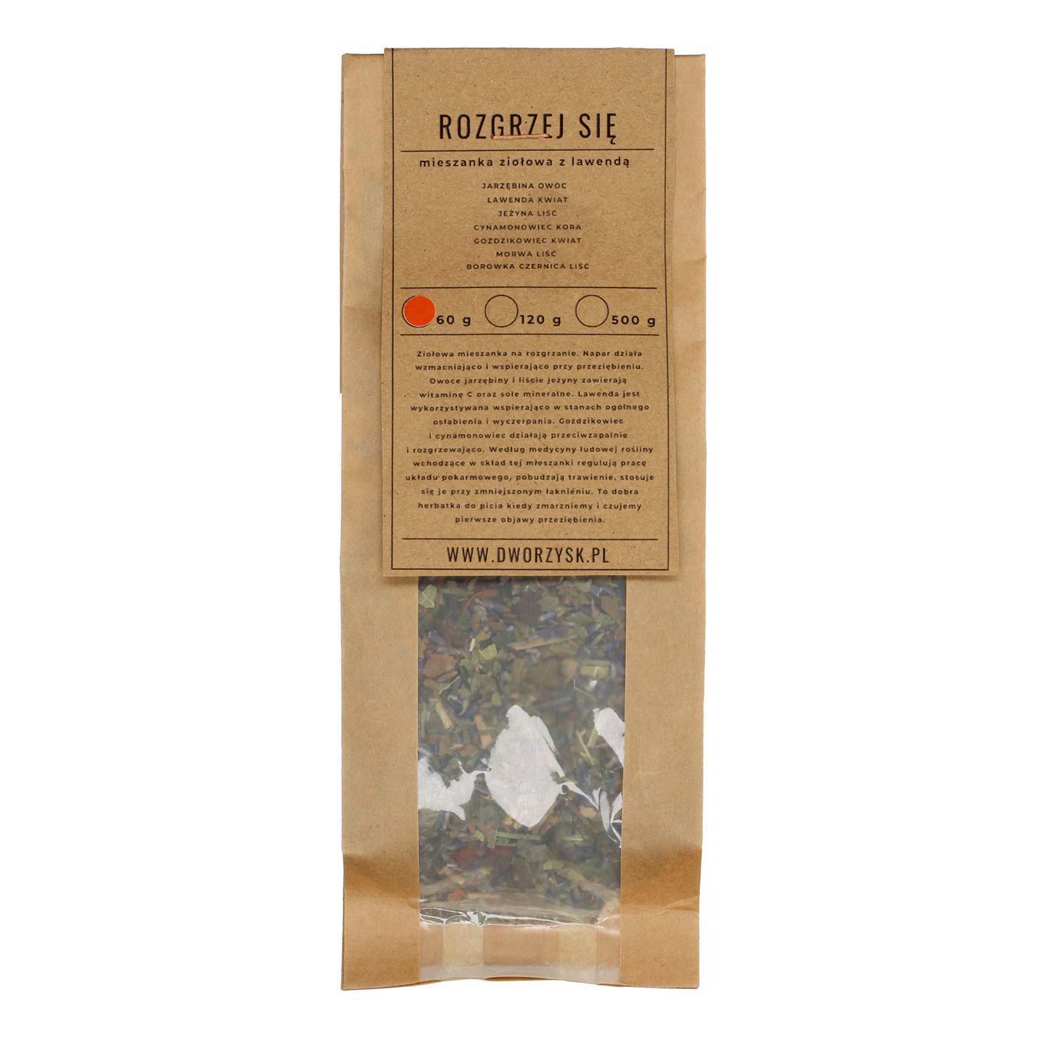 Dworzysk - Rozgrzej się - Loose tea 60g - Refill