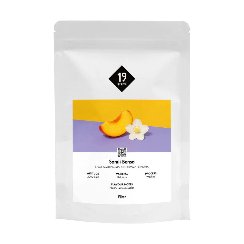 19grams - Ethiopia Samii Bensa Washed Filter 250g