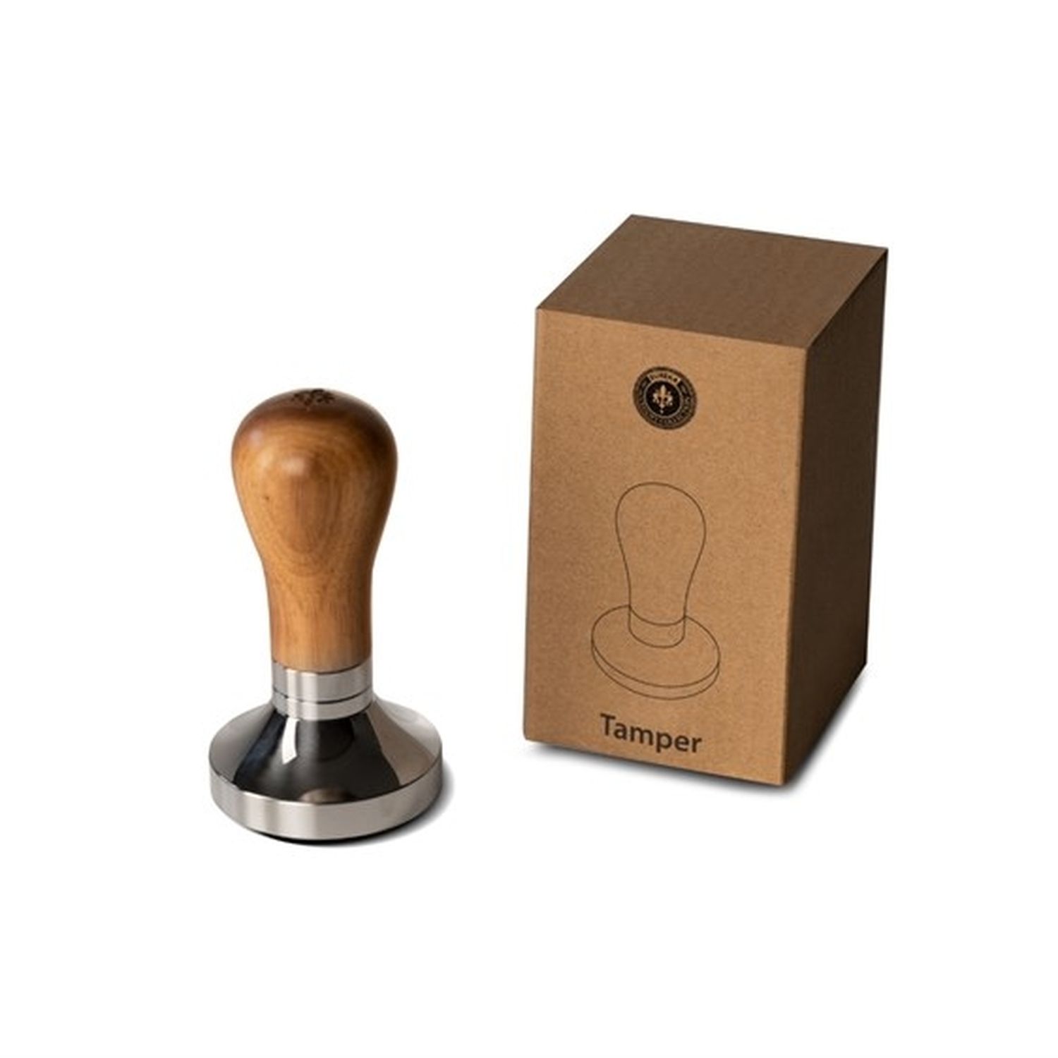 Eureka - Adjustable Tamper 58mm Walnut