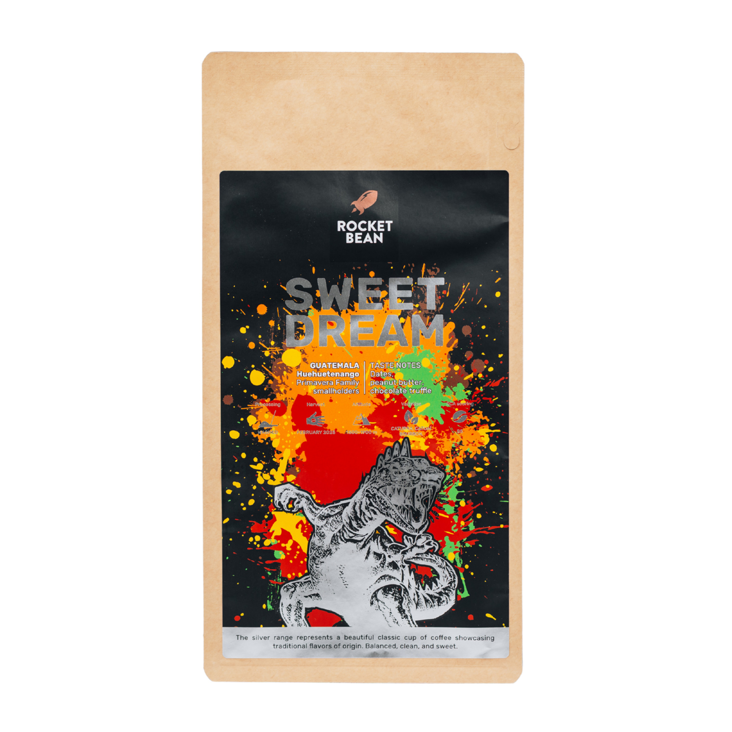 Rocket Bean - Guatemala Huehuetango Sweet Dream Washed Espresso 500g