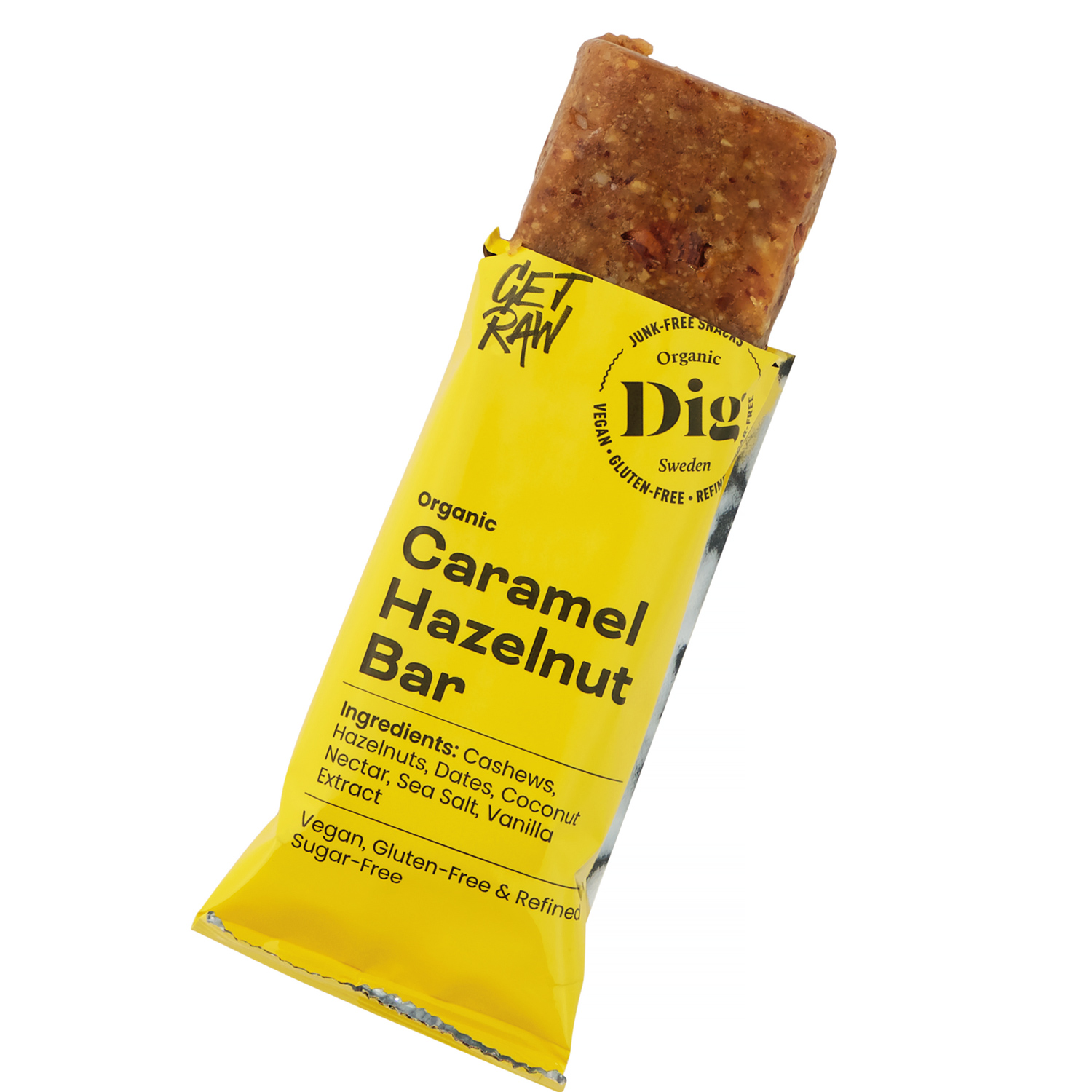 DIG - Caramel Hazelnut Bar 42g