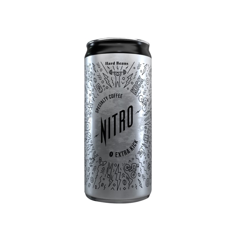 Hard Beans - Kawa Nitro Cold Brew Extra Kick 200 ml