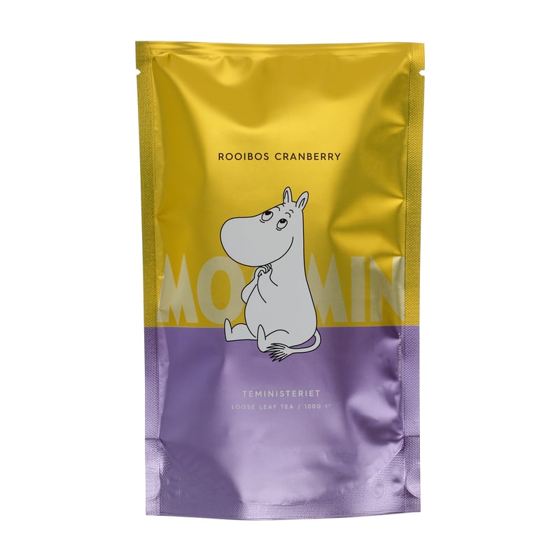 Teministeriet - Moomin Rooibos Cranberry - Herbata sypana 100g - Opakowanie uzupełniające