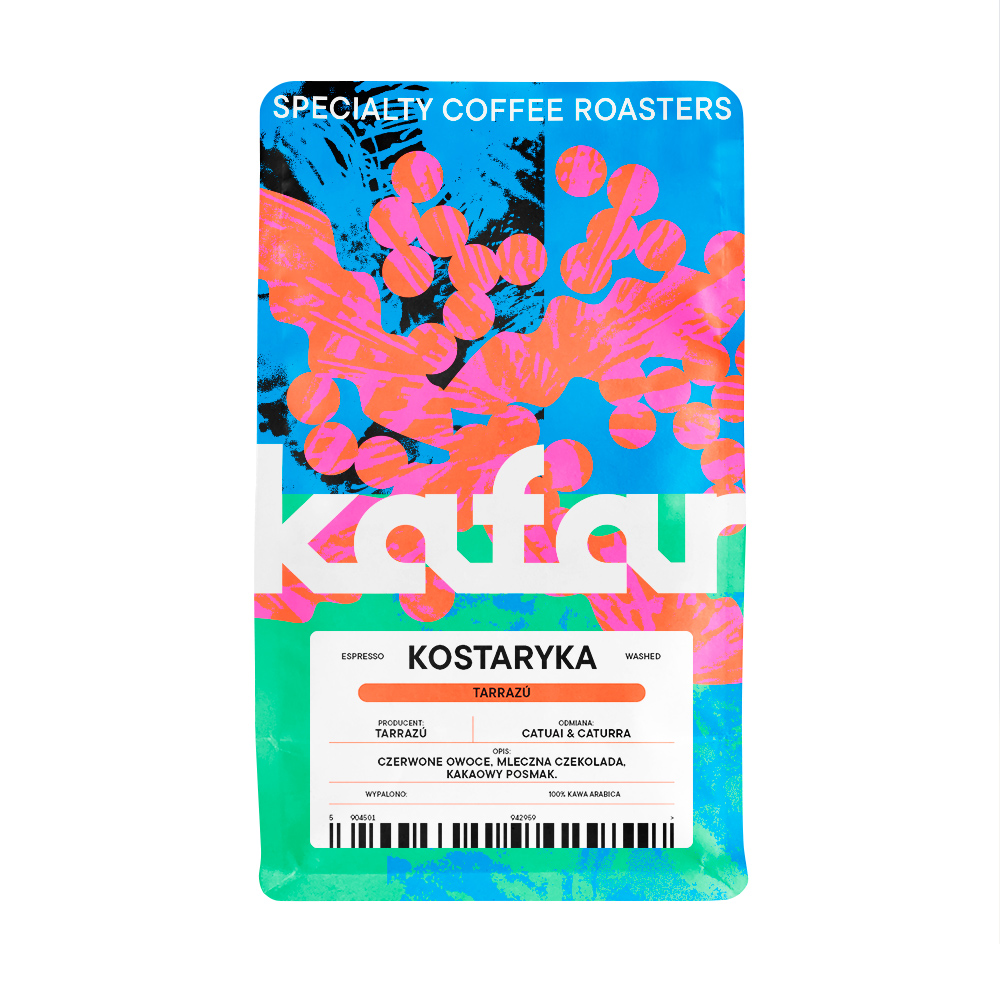 Kafar - kawa ziarnista Kostaryka Tarrazú Washed Espresso 250 g