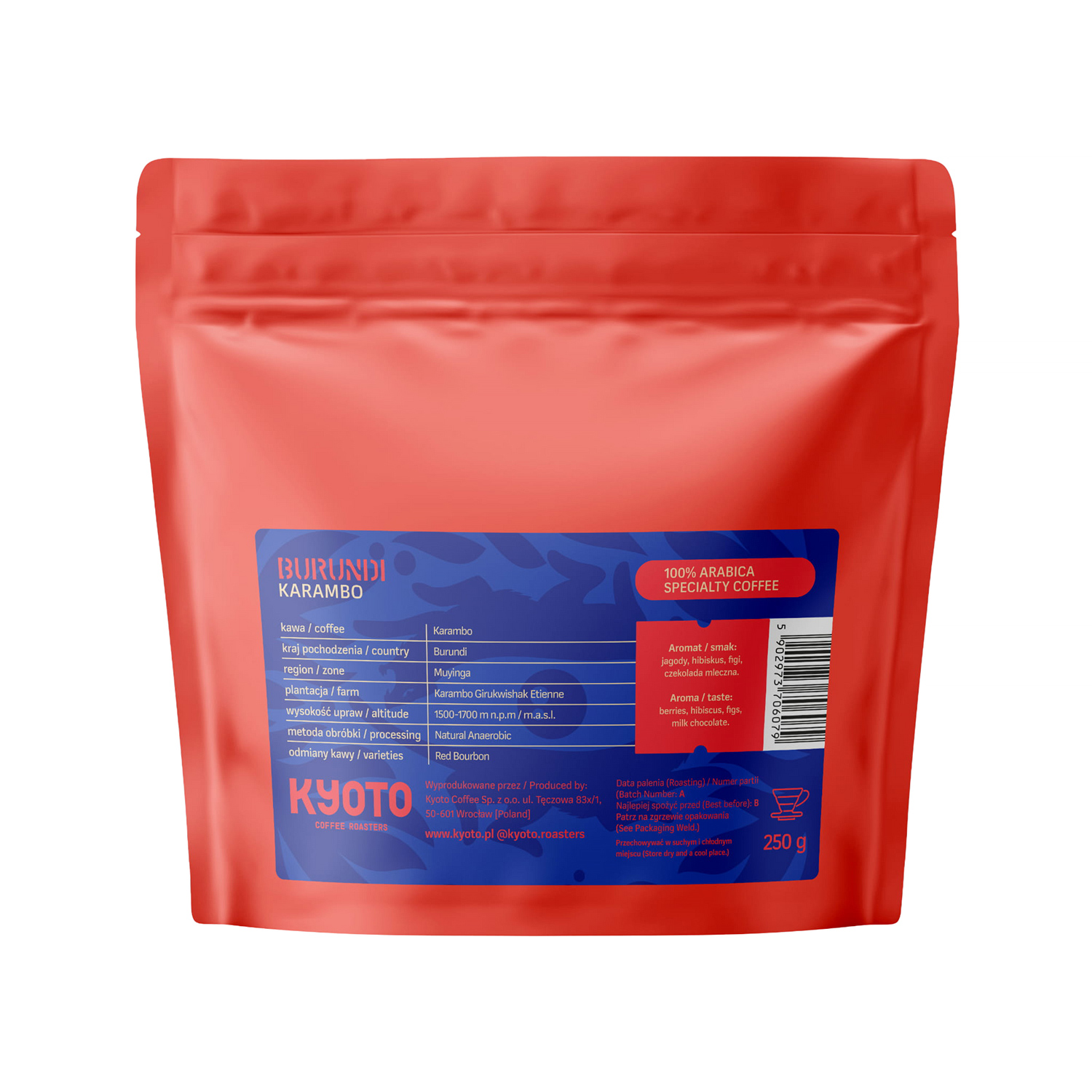 KYOTO - Burundi Karambo Anaerobic Filter 250