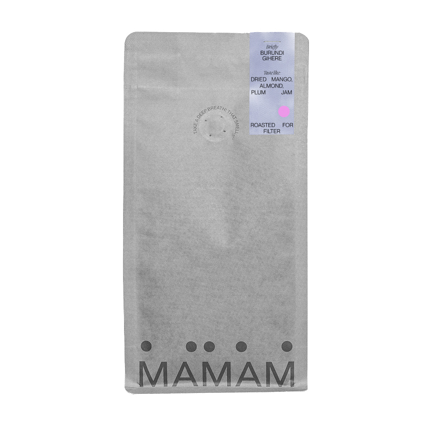 MAMAM - Burundi Gihere Natural Filter 250 g