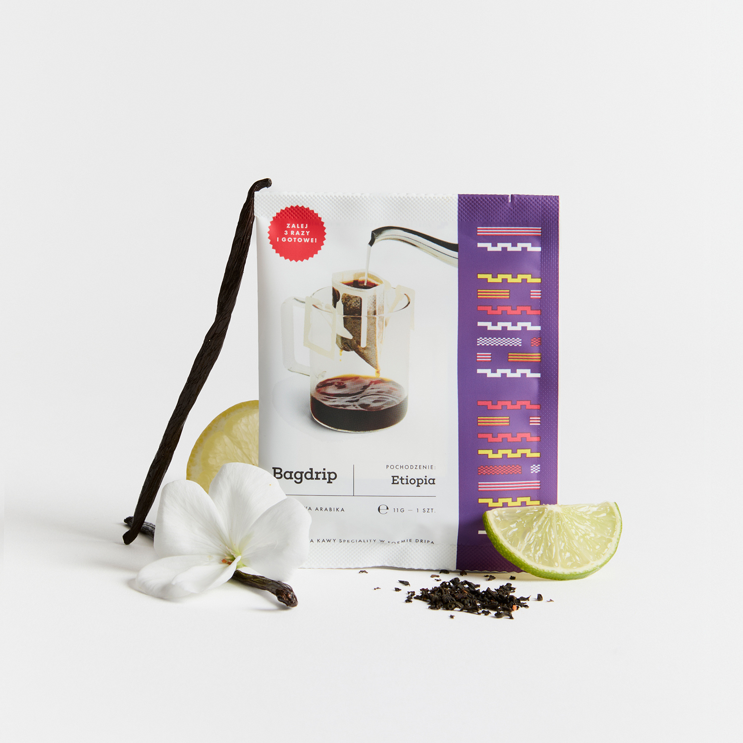 Bagdrip - kawa w saszetkach Etiopia Box - 8 saszetek 11 g