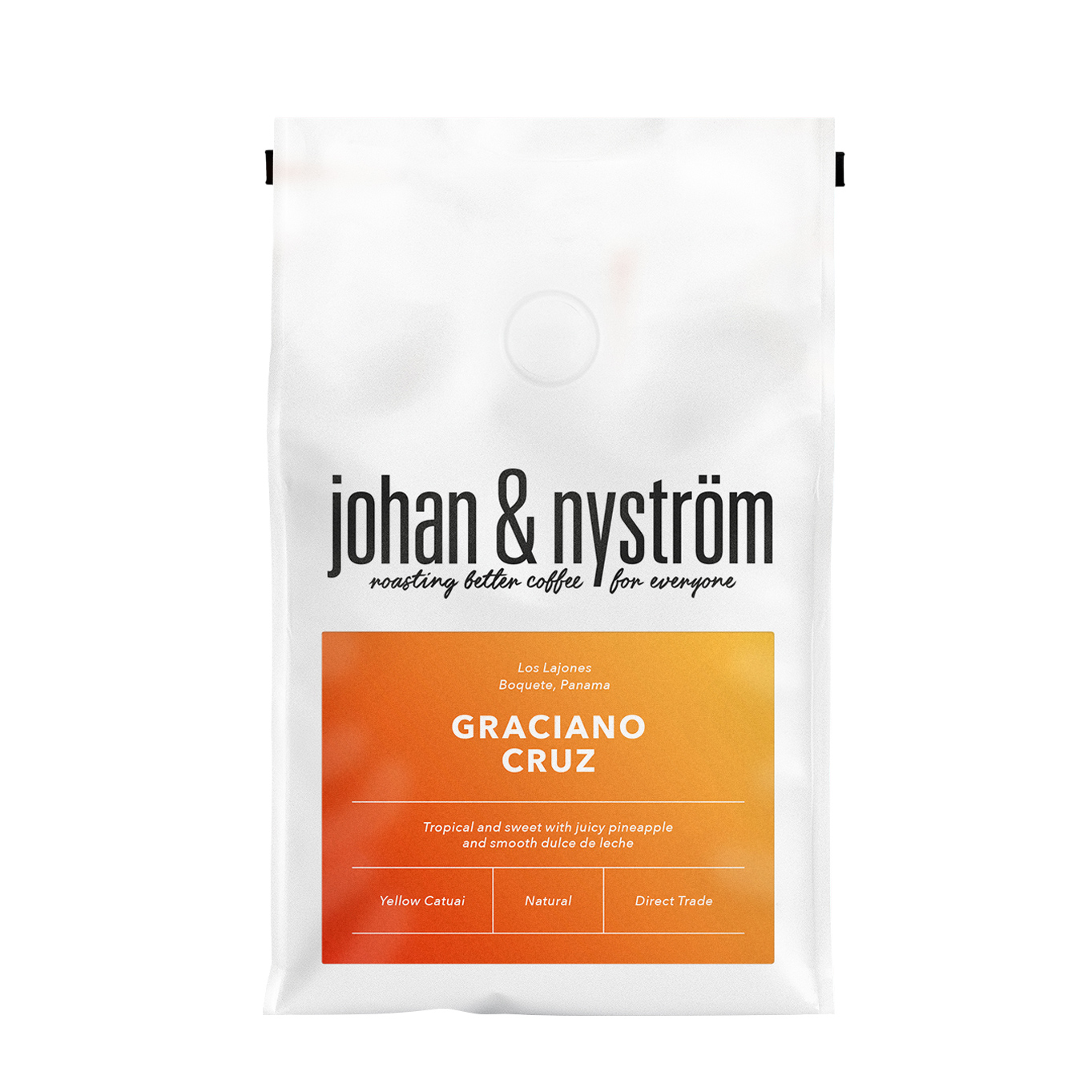 Johan & Nyström - kawa ziarnista Panama Graciano Cruz Los Lajones Filter 250 g