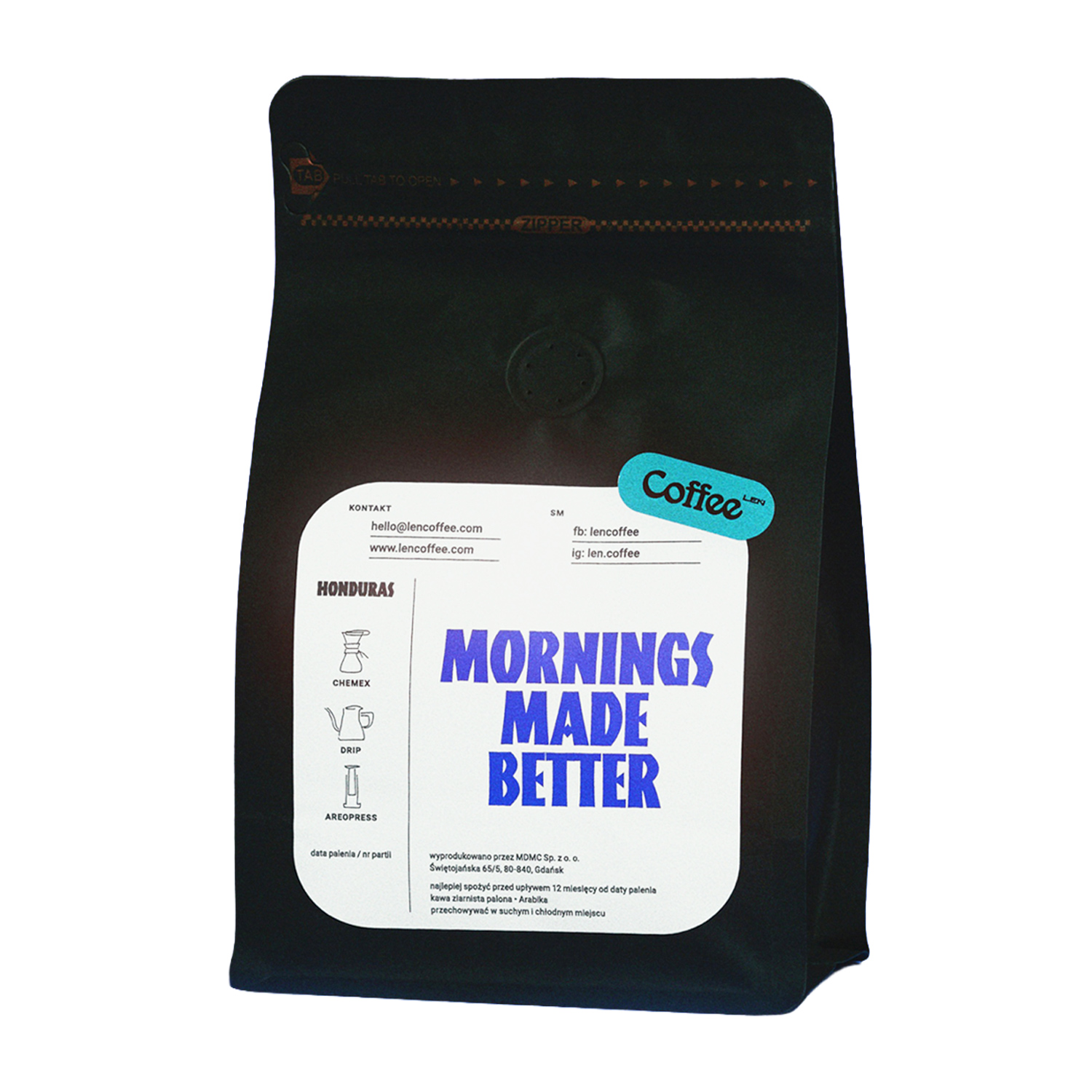 Leń Coffee - Honduras Francisca Caballero Natural Filter 250 g