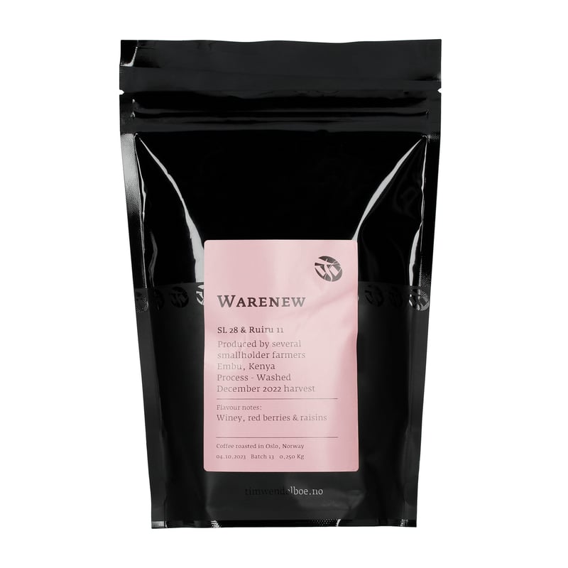 Tim Wendelboe - Kenia Warenew Washed Filter 250g