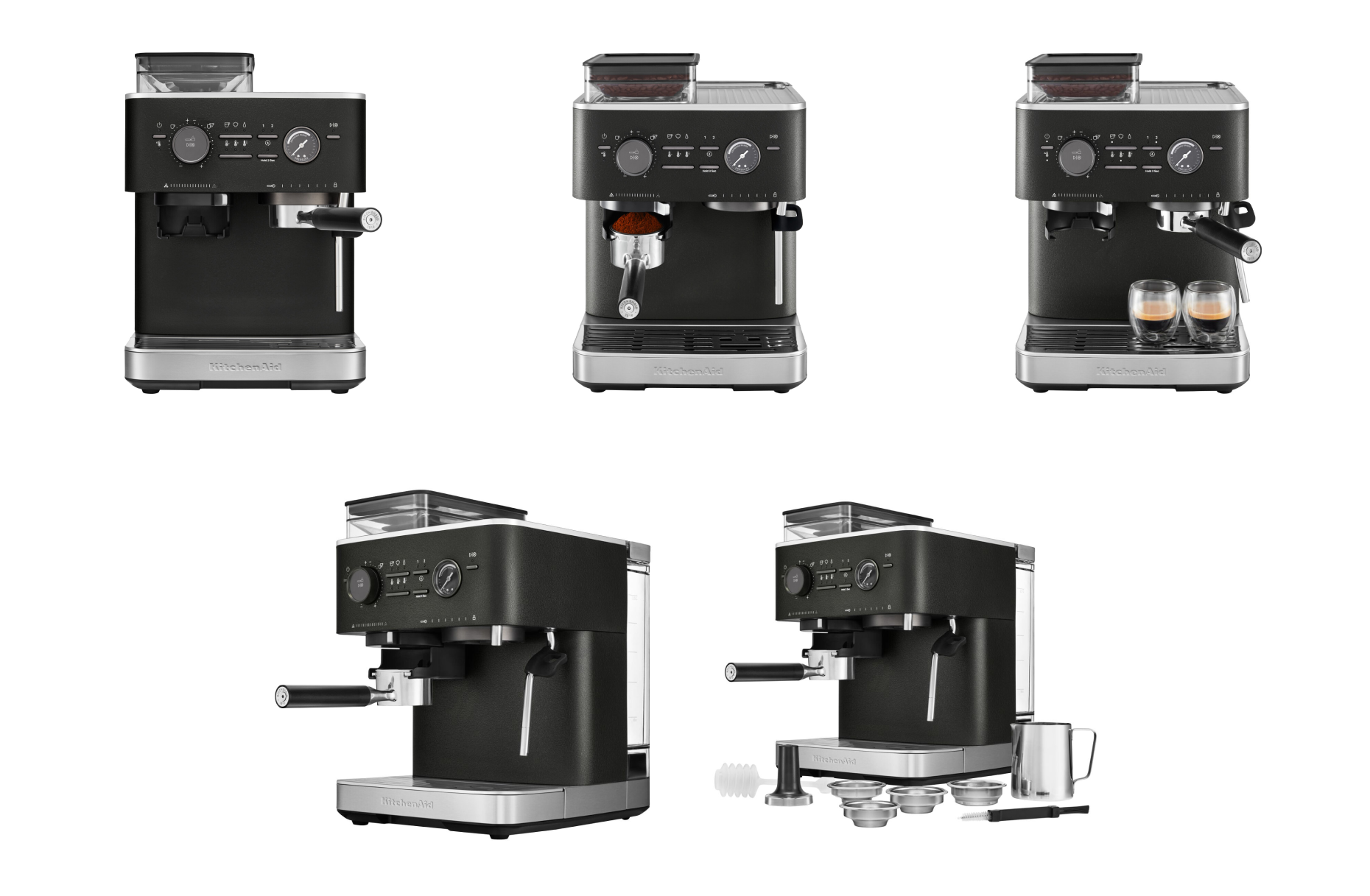 KitchenAid - Ekspres kolbowy żeliwny