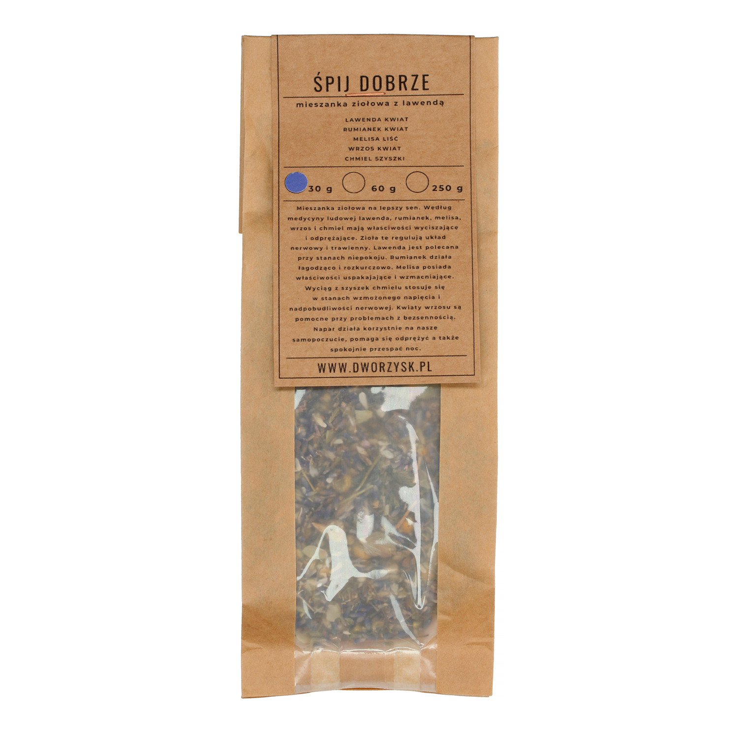 Dworzysk - Śpij Dobrze - Loose Tea 30g - Refill