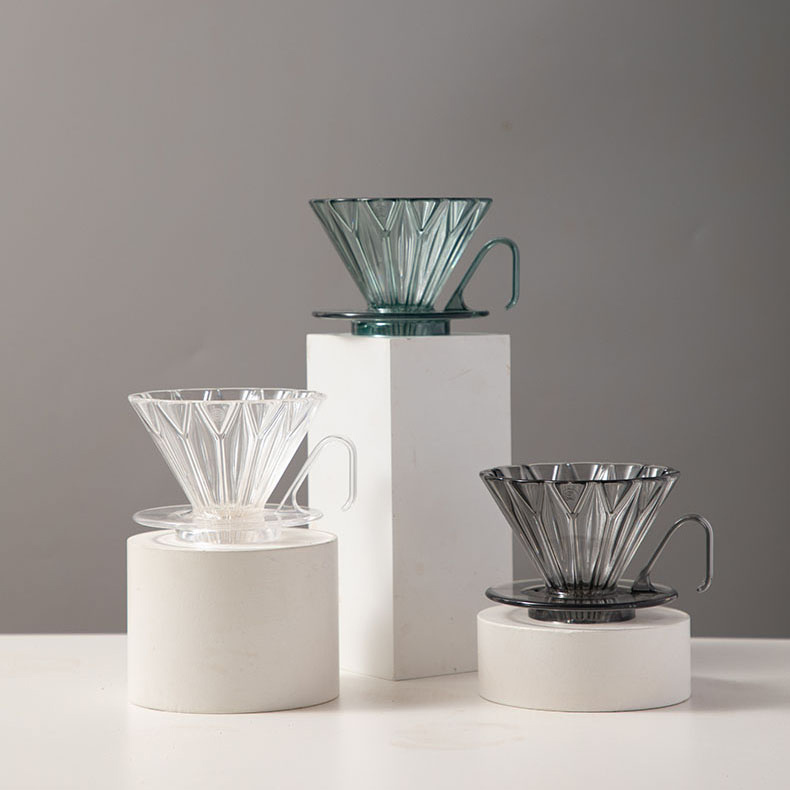 zeroHero - dripper plastikowy Prisma 1-2 fil. - Szary