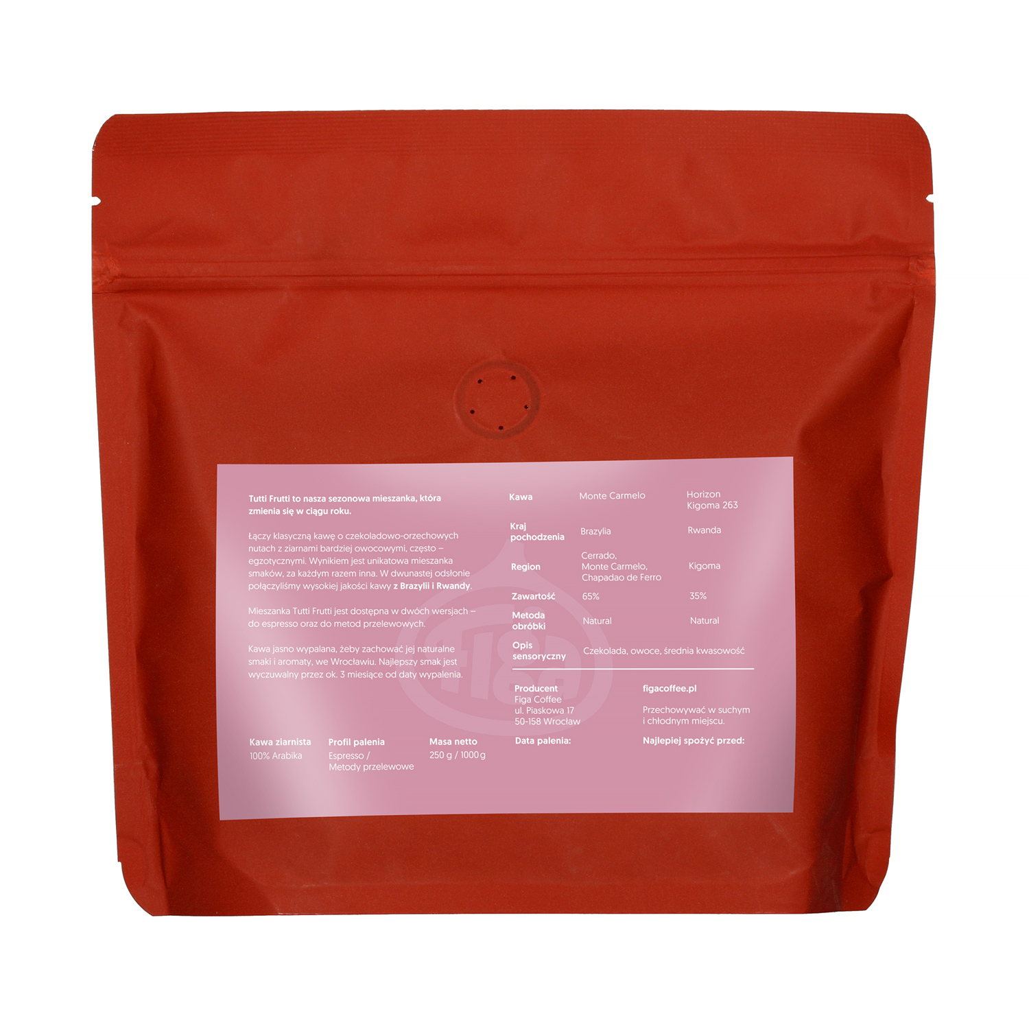 Figa Coffee - Tutti Frutti 12 Blend Filter 250g