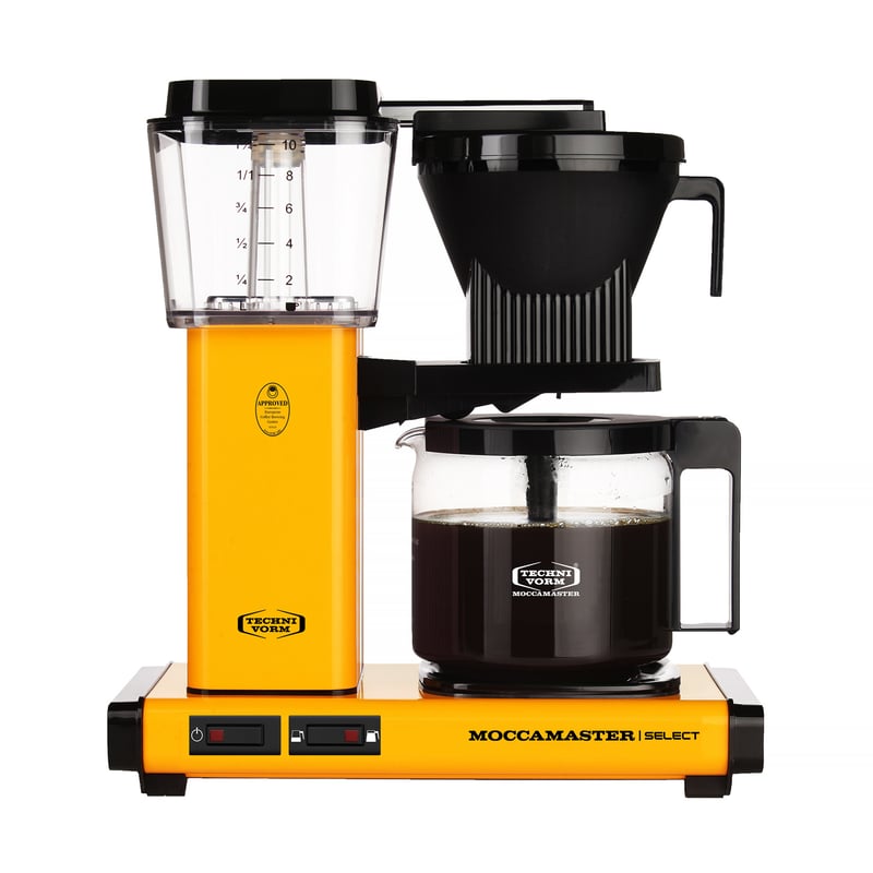 Moccamaster KBG 741 Select - - Maker Coffee - Coffeedesk Pepper Filter Yellow