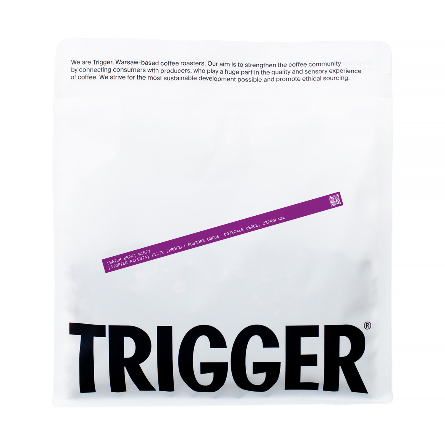 Trigger - kawa ziarnista Winey Batch Filter 1 kg