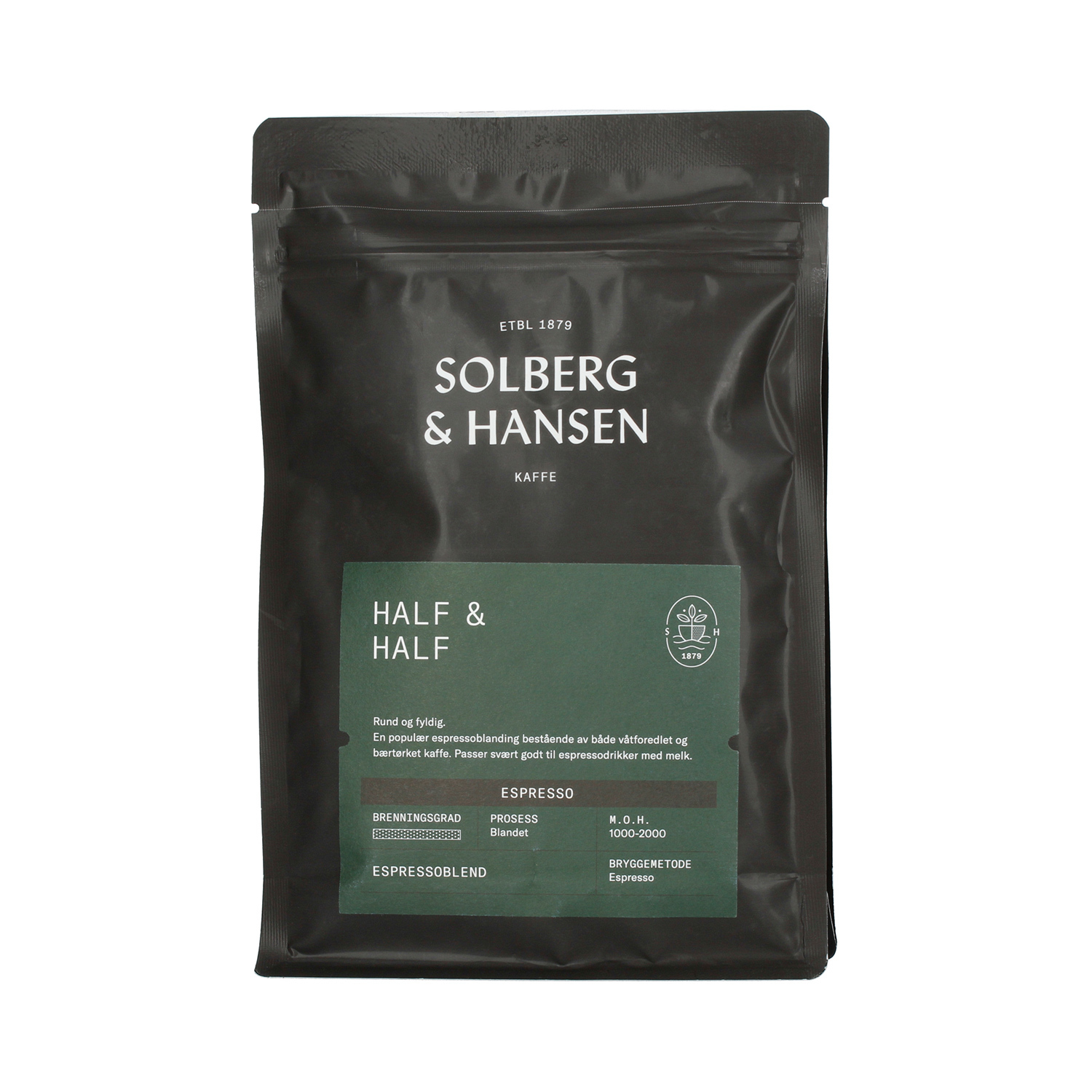 Solberg & Hansen - Half & Half Espresso 250g (outlet)