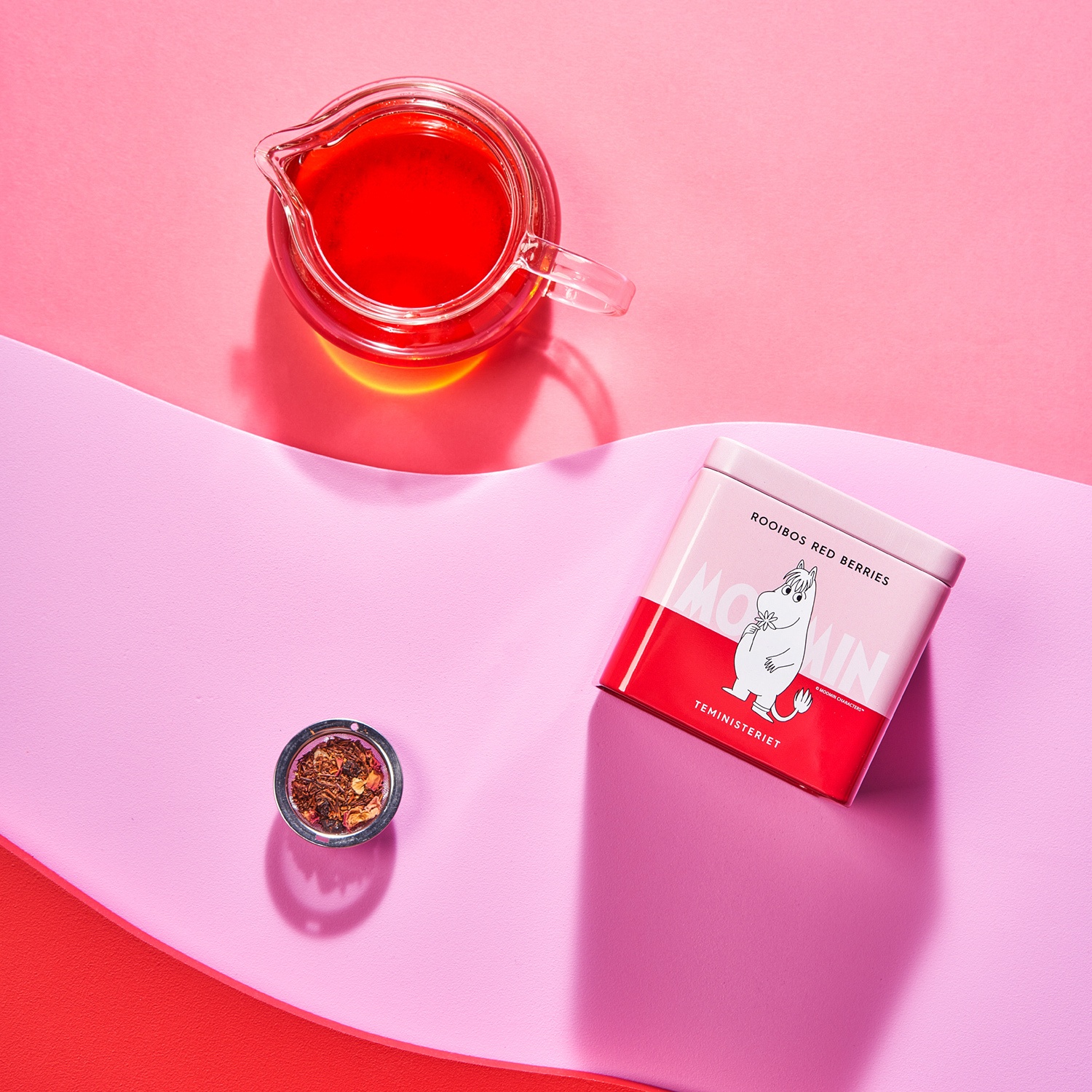 Teministeriet - Moomin Rooibos Red Berries - Herbata sypana 100g