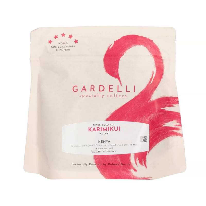 Gardelli Specialty Coffees - Kenya AA Karimikui Washed Omniroast 250g