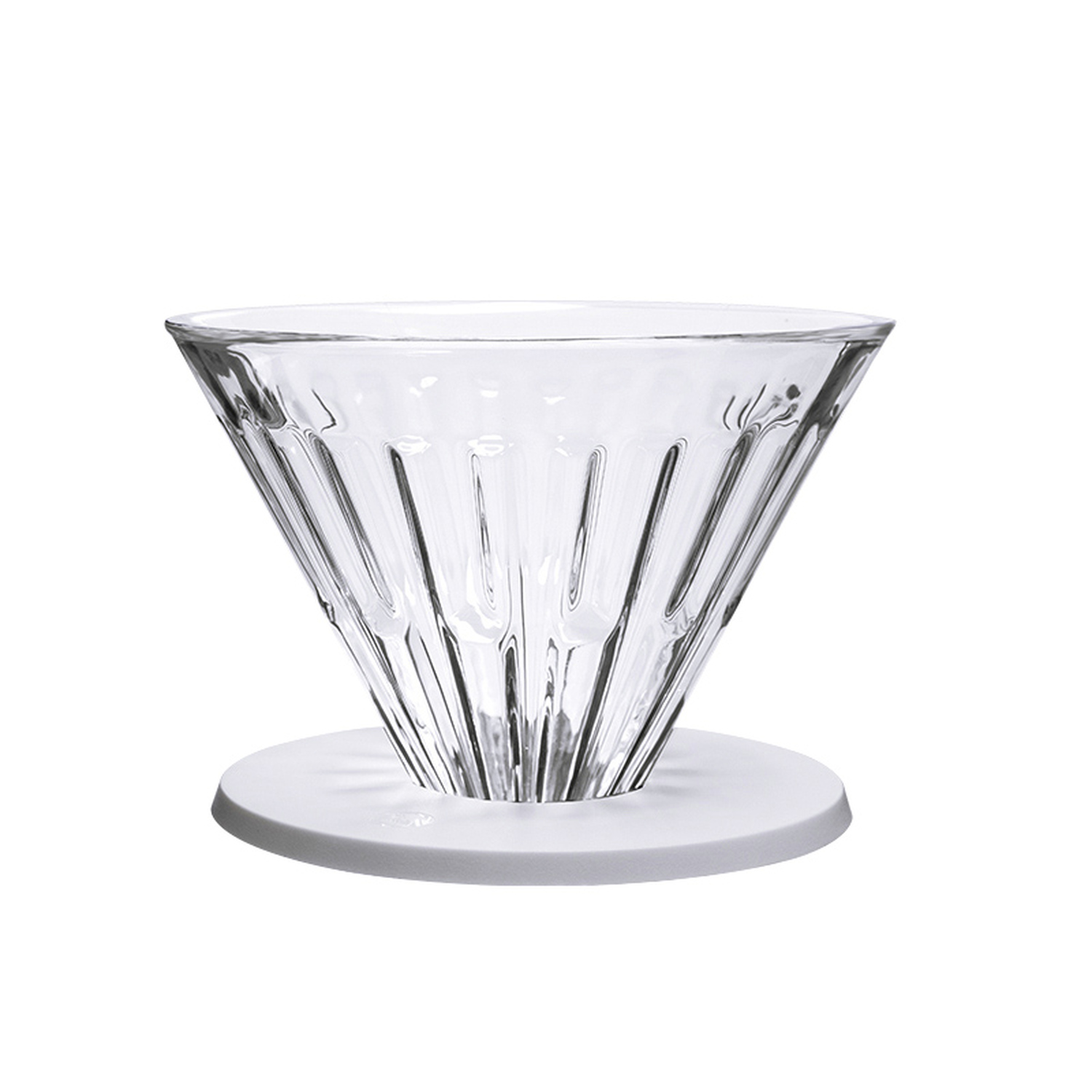 Timemore - Crystal Eye 02 - Glass Dripper - White