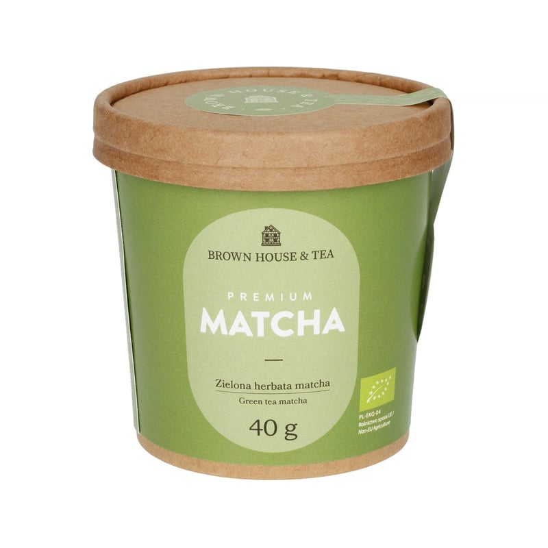 Brown House & Tea - Matcha Premium - Matcha Tea 40g